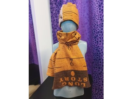 Set Šála s čepicí Long Story