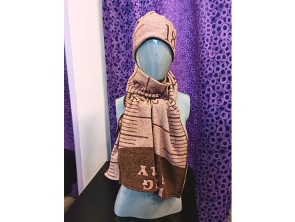 Set Šály a čepice Long Story