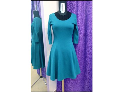 Šaty Petrolej princess