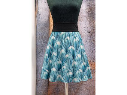 Pulkolová sukně Sněženky