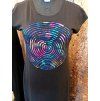 Maxi šaty Spiral Black