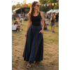 Maxi sukně Freedom Dark Blue