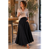 Maxi sukně Freedom Black