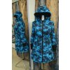 Dámský softshellový kabát Kouř Blue