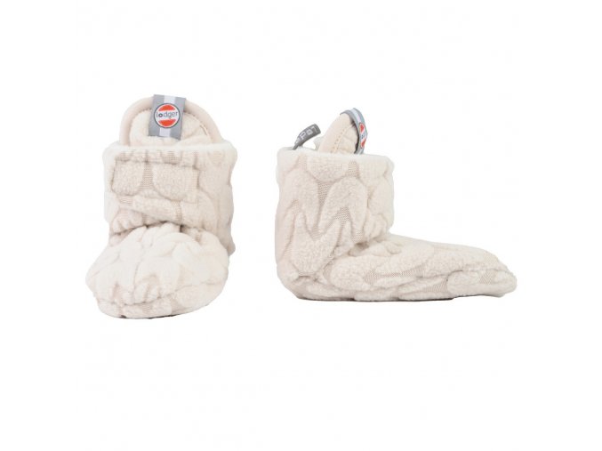 Lodger - Slipper Fleece Empire 3-6m - Birch