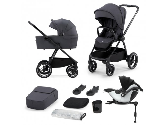 KINDERKRAFT Nea-Premium + autosedačka Kiddy s bází