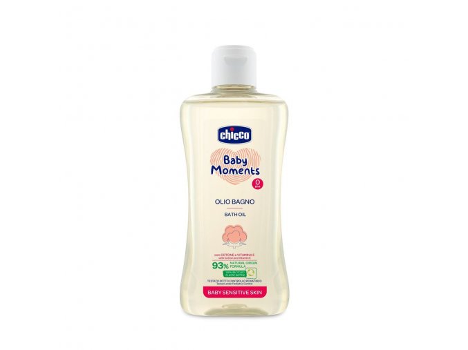 CHICCO -  Baby Moments - Olej do koupele Sensitive 200 ml