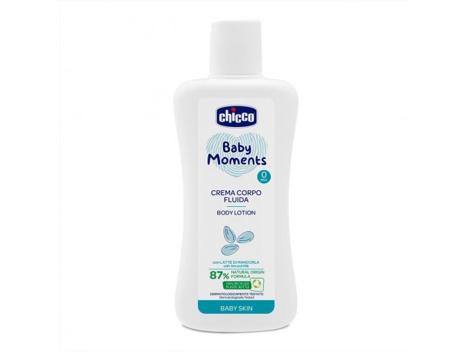 Chicco- Mléko tělové Baby Moments, 200 ml