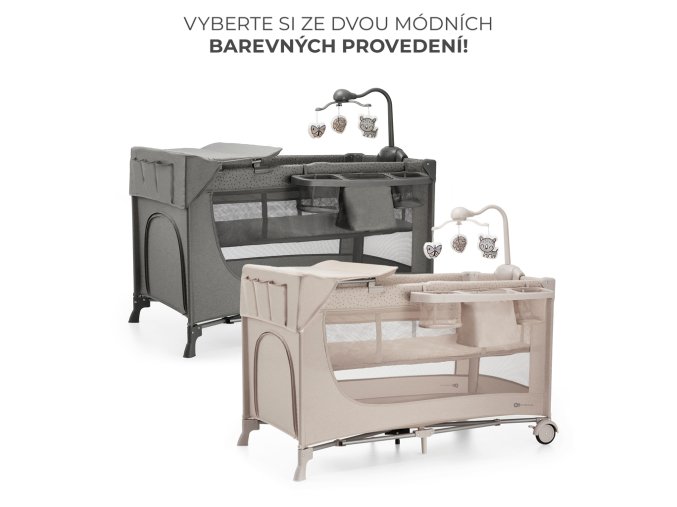 Kinderkraft Joy2 Postýlka cestovní s doplňky