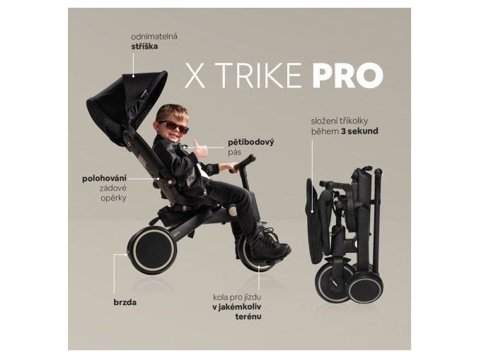 ZOPA Tříkolka X Trike Pro
