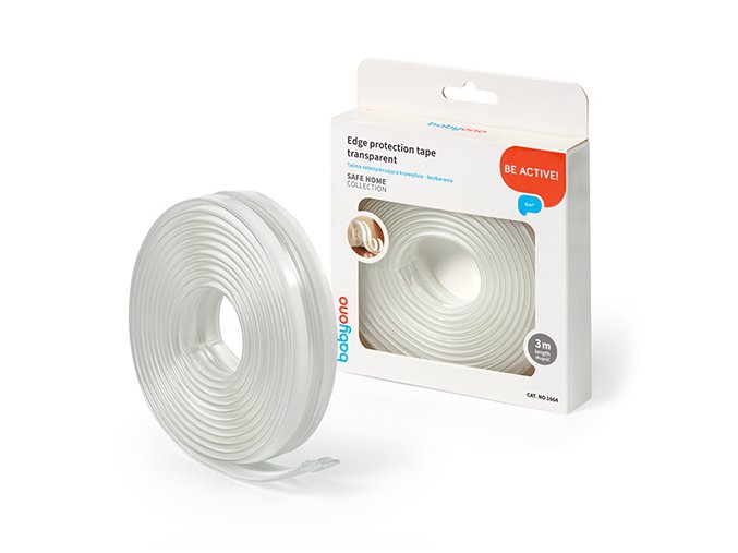 BABYONO Ochrana rohů bezpečnostní páska transparentní 3