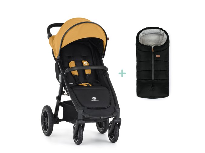 PETITE&MARS Kočárek sportovní Street2 Air Oak + fusak