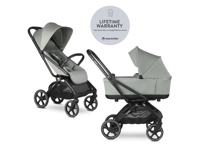 EASYWALKER Kočárek Rockey L + korbička