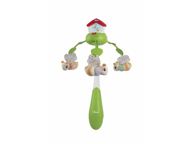 CHICCO Bee Hive - Kolotoč nad postýlku s projektorem 3 v 1