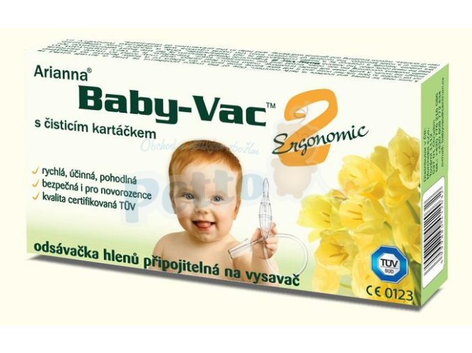 Arianna Baby-Vac 2 Ergonomic s čistícím kartáčkem