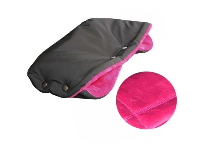 vyr 21572 vyr 21115emitex rukavnik premium velvet softshell sedy fuchsie