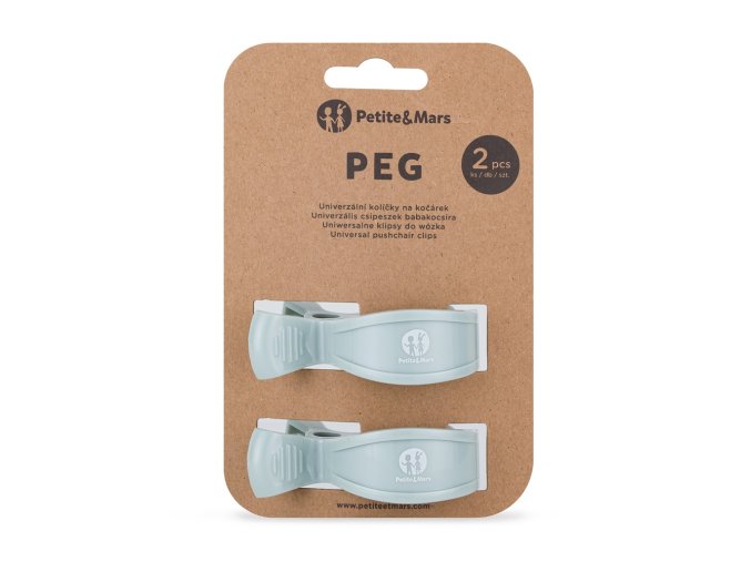 PETITE&MARS - Peg - Kolíček  na kočárek (2 ks)