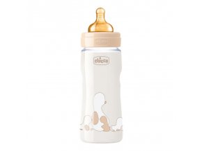 CHICCO Láhev kojenecká Original Touch latex 330 ml neutral