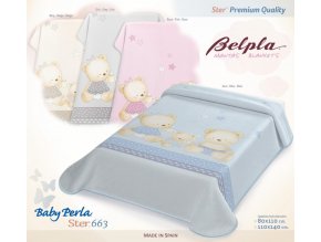 Belpla - Španělská deka - Baby Perla STER 80x110cm