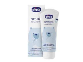Chicco- Krém na dětský zadeček Natural Sensation se zinkem a pantenolem 100ml, 0m+