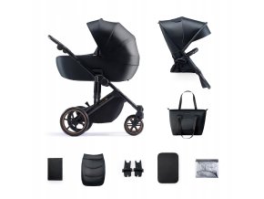 Kinderkraft Multifunkcni kocarek 2v1 Gondola PRIME 2 Cerny