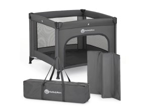 PETITE&MARS Nook - Ohrádka cestovní Urban Charcoal Grey