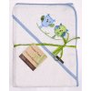 duetbaby osuska haft bamboo 100x100cm biela modry lm