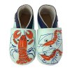 Chaussons cuir Homard Top