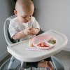 silikonovy talir pro deti trikomorovy s prisavkou ruzovy (3)