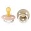 BIBS Colour cumliky z prirodneho kaucuku 2ks Nocny Blush Vanilla velkost 2