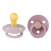 BIBS Colour cumliky z prirodneho kaucuku 2ks Dusky Lilac Heather velkost 1