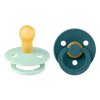 BIBS Colour cumliky z prirodneho kaucuku 2ks Nordic Mint Forest Lake velkost 1