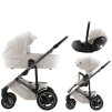 BRITAX RÖMER Set kočárek Smile 5Z + hluboká korba + autosedačka Baby-Safe PRO Lux