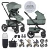EASYWALKER Zvýhodněný set Kočárek Jimmey Air 2x set kol + autosedačka Cybex + báze+fusak+ příslušenství