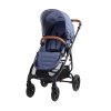 VALCO BABY Kočárek sportovní Trend 4 Ultra Denim + PETITE&MARS fusak Jibot