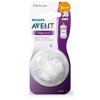 Philips AVENT Dudlík 4 Natural rychlý průtok, 2 ks