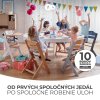 Kinderkraft - Enock White - Jídelní židle