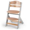 Kinderkraft - Enock Grey wooden - Jídelní židle