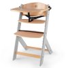 Kinderkraft Enock Grey wooden Jídelní židle