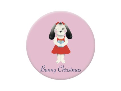 Vánoční placka Bunny Christmas