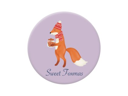 Vánoční placka Sweet Foxmas