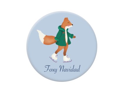 Vánoční placka Foxy Navidad