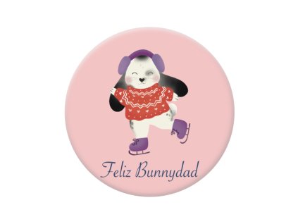 Vánoční placka Feliz Bunnydad