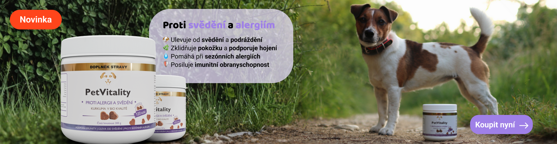 PetVitality - Proti alergii a svědění