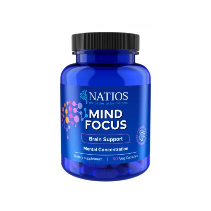 Mind Focus - pro podporu paměti a soustředění, 60 veganských kapslí
