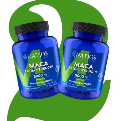 Sada silného Maca extraktu - 2 x 90 kapslí