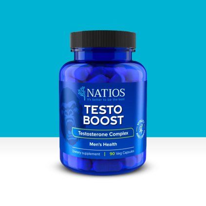 TestoBoost - Komplex 11 složek, 90 veganských kapslí