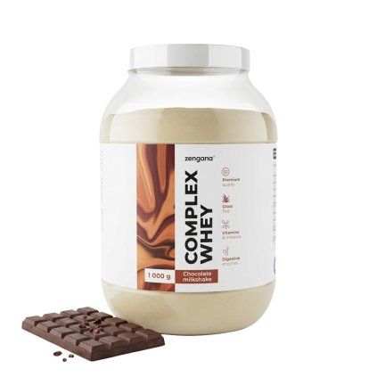 Complex Whey - Grass-Fed Protein, čokoládový milkshake, 1000 g