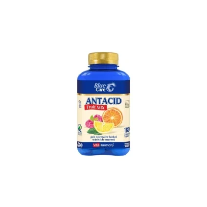 XXL Antacid Fruit MIX proti pálení žáhy - 180 žvýkacích tablet