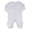 Kojenecký světle šedý overal